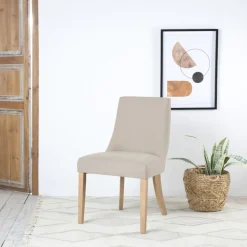 Banak Sillas Tapizadas^Bimba Beige