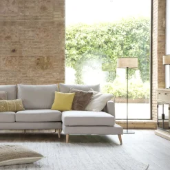 Banak Sofás Con Chaise Longue^Boss Beige