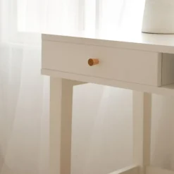 Banak Mesas De Escritorio^Ceilan Blanco