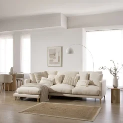 Banak Sofás Con Chaise Longue^Dafne Color Tejido Personalizable