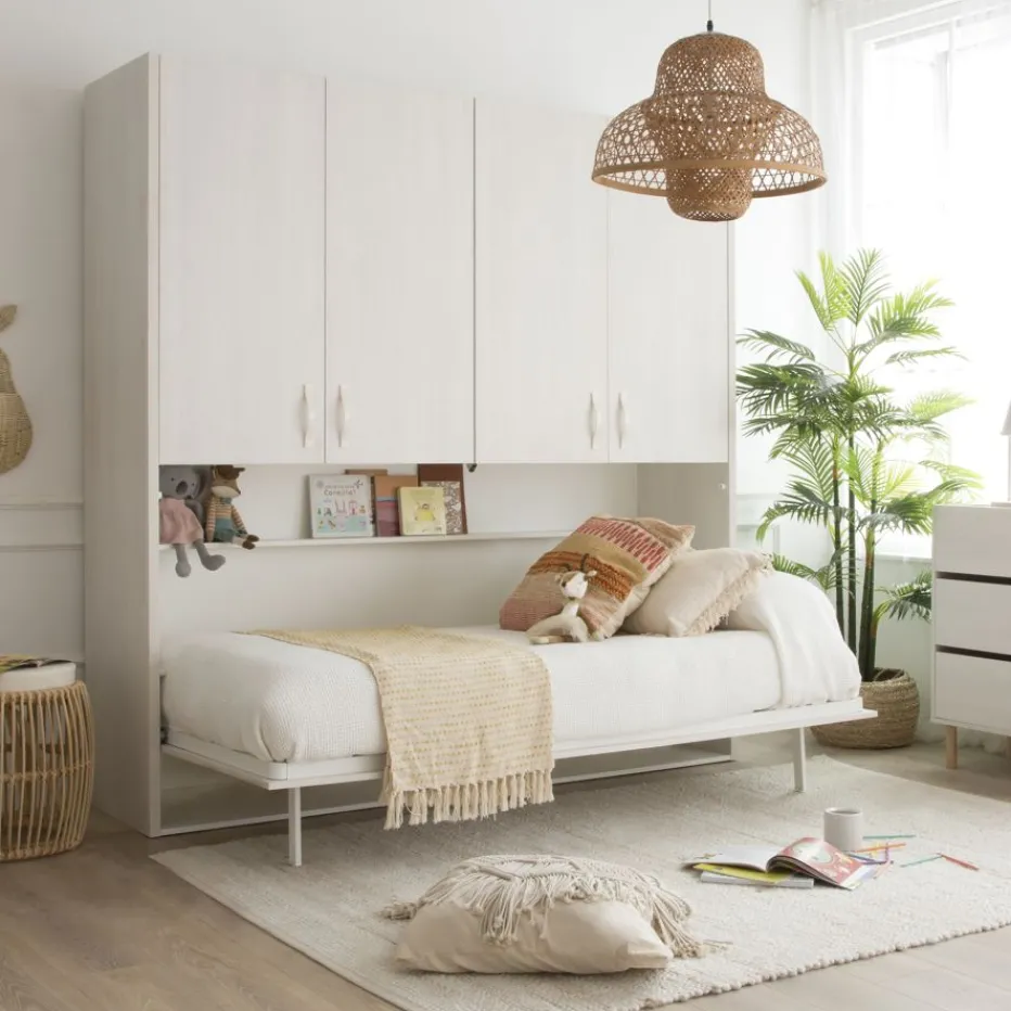 Banak Camas Abatibles Y Cunas^Hansel Color Madera Personalizable