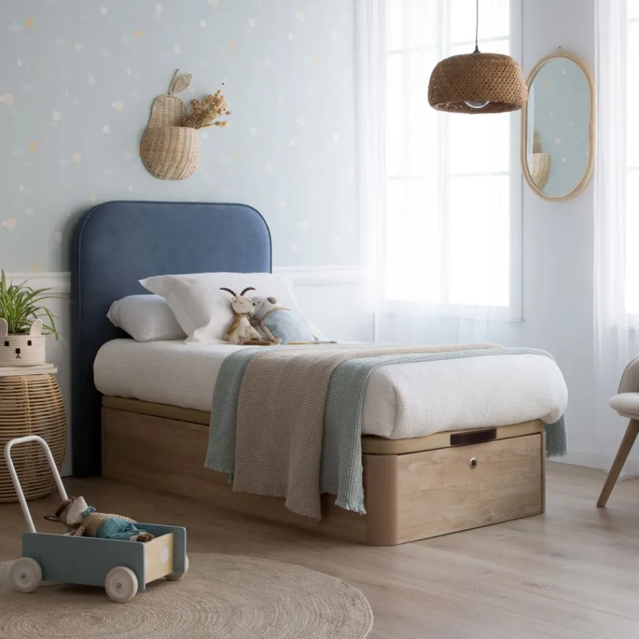 Banak Camas Abatibles Y Cunas^Kamila Color Madera Personalizable