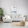 Banak Sofás Con Chaise Longue^Kingo Color Tejido Personalizable