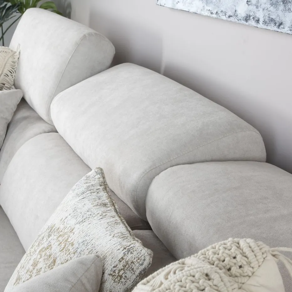 Banak Sofás Con Chaise Longue^Kingo Color Tejido Personalizable