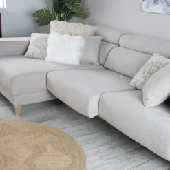 Banak Sofás Con Chaise Longue^Kingo Color Tejido Personalizable