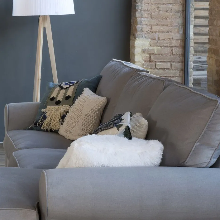Banak Sofás Con Chaise Longue^Lulu Color Tejido Personalizable