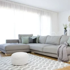 Banak Sofás Con Chaise Longue^Luxor Color Tejido Personalizable