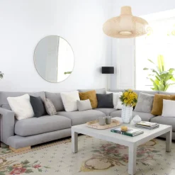 Banak Sofás Con Chaise Longue^Luxor Color Tejido Personalizable