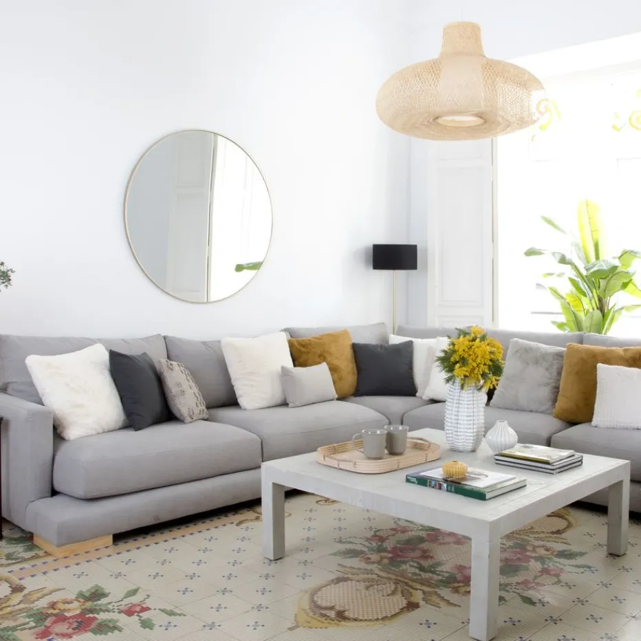 Banak Sofás Con Chaise Longue^Luxor Color Tejido Personalizable