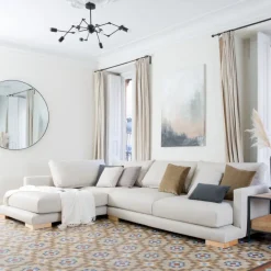 Banak Sofás Con Chaise Longue^Luxor Color Tejido Personalizable