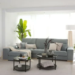 Banak Sofás Con Chaise Longue^Moa Color Tejido Personalizable