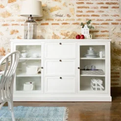 Banak Aparadores Y Vitrinas^Nantes Blanco