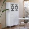 Banak Aparadores Y Vitrinas^Niza Blanco